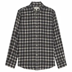 Chemise Flanelle à Carreaux Pitt | Charbon