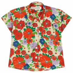 Chemise Fleurs | Rouge