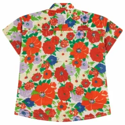 Chemise Fleurs | Rouge