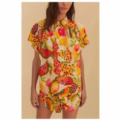 Chemise Fruit Paradise | Blanc cassé