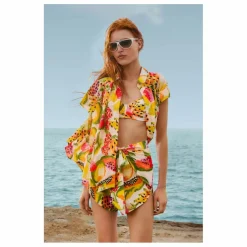 Chemise Fruit Paradise | Blanc cassé