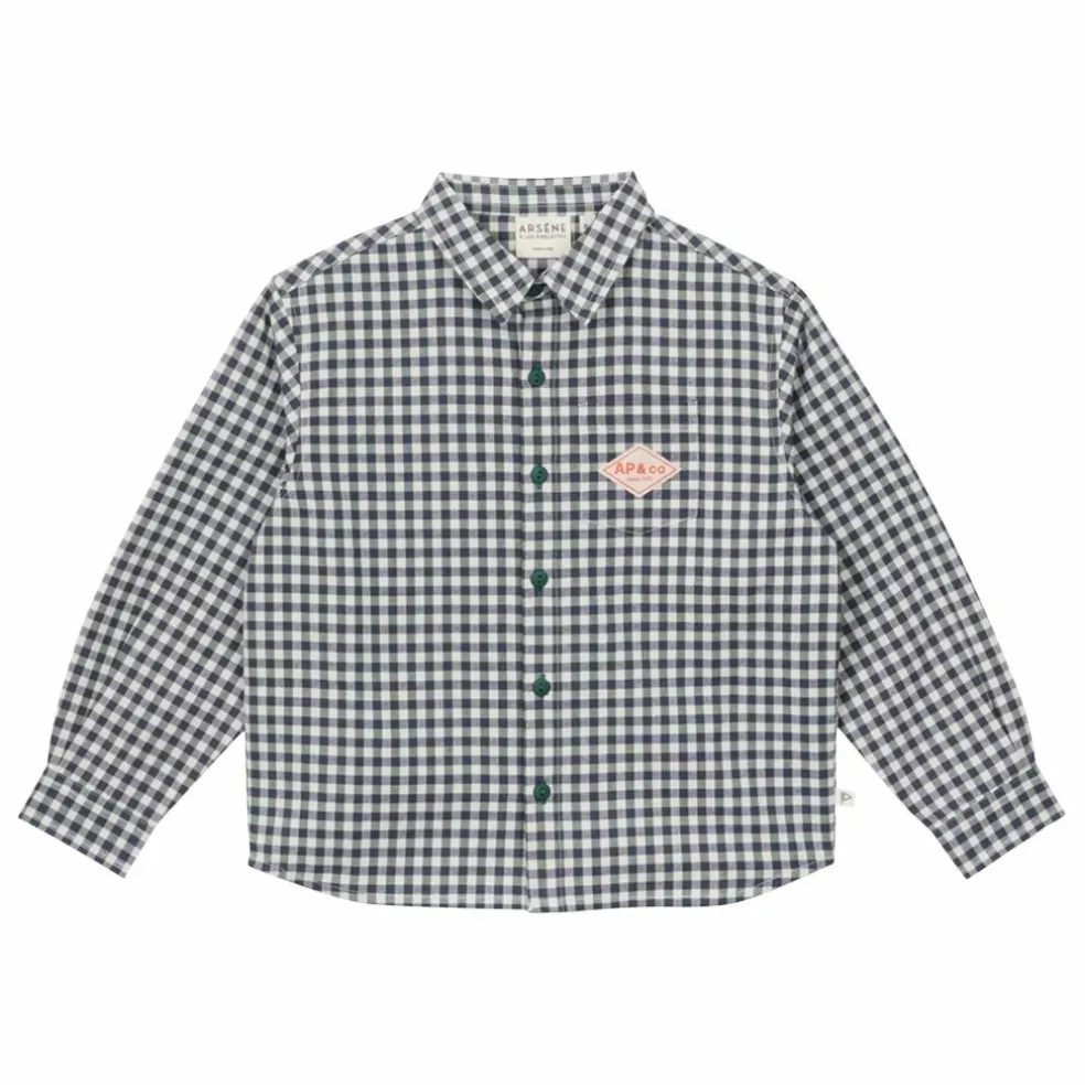 Chemise Gaetan Coton Bio | Vert