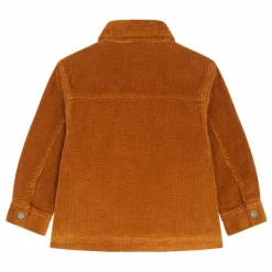 Chemise Garçon Velours Côtelé | Noisette