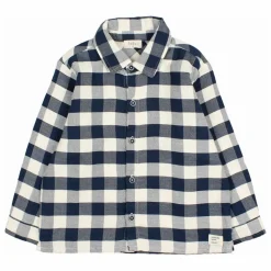 Chemise Gingham Carreaux | Bleu marine
