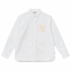 Chemise Gizelle Popeline de Coton | Blanc