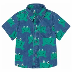 Chemise Grenouilles | Bleu