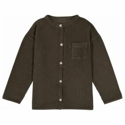 Chemise Jim Velours Côtelé Coton Bio | Taupe