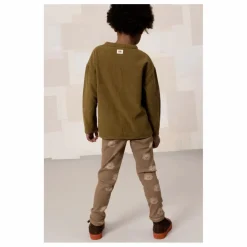 Chemise Jim Velours Côtelé Coton Bio | Vert kaki