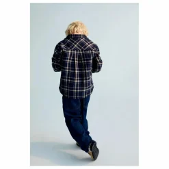 Chemise John Carreaux Coton Bio | Bleu marine