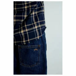 Chemise John Carreaux Coton Bio | Bleu marine