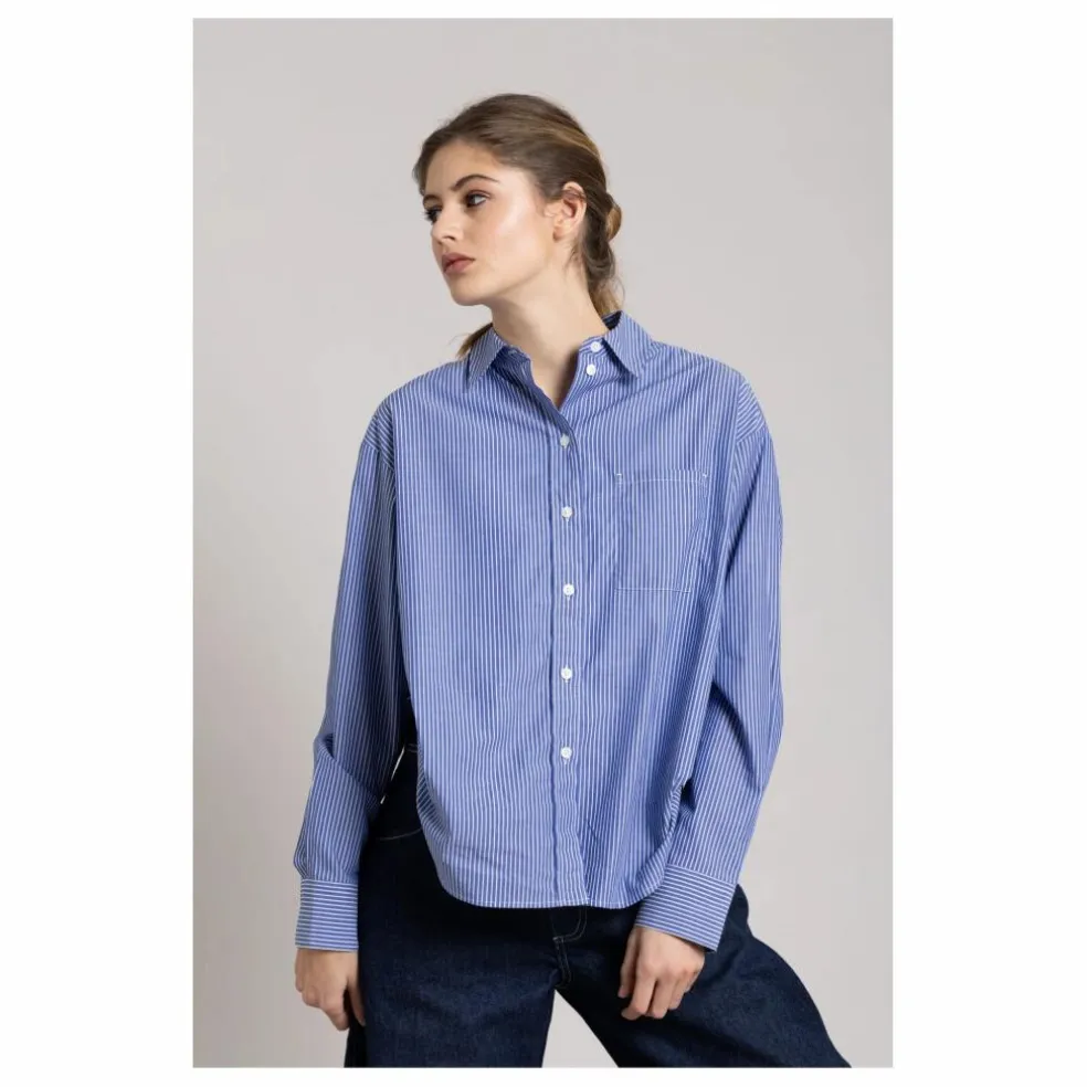 Chemise Kanel Rayée | Bleu