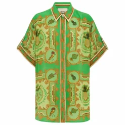 Chemise La Musica Soie | Vert