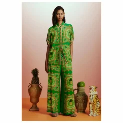 Chemise La Musica Soie | Vert