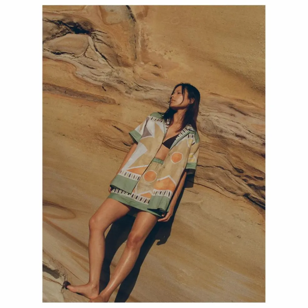 Chemise Margot Aster Lin | Vert d'eau