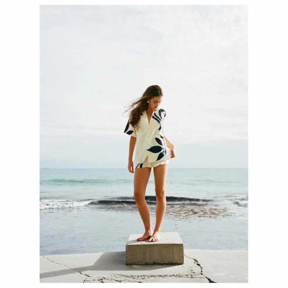 Chemise Margot Soie | Ecru