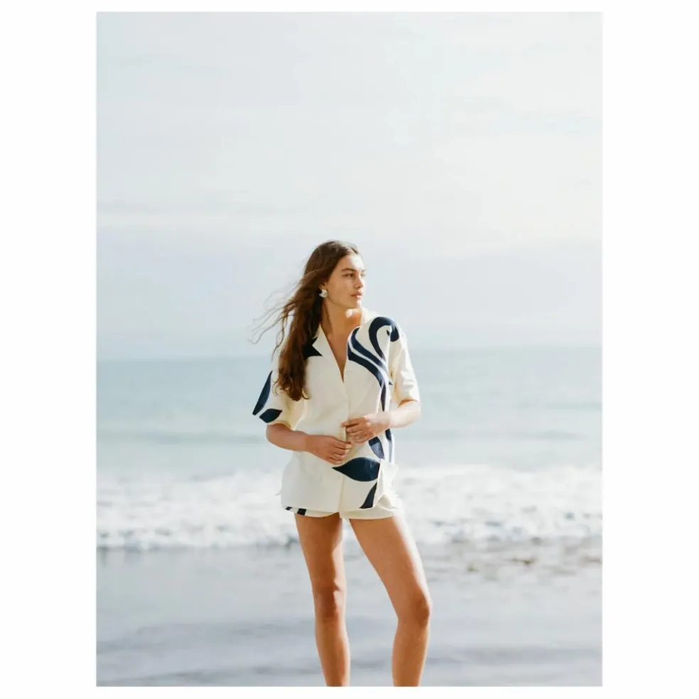 Chemise Margot Soie | Ecru