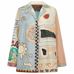 Chemise Michelle Soie | Bleu ciel