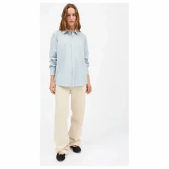 Chemise Nico Coton Bio | Bleu Clair