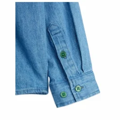 Chemise Notes Denim Coton Bio | Bleu