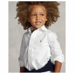 Chemise Oxford Logo | Blanc
