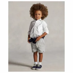 Chemise Oxford Logo | Blanc