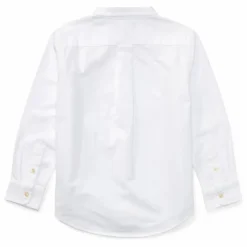 Chemise Oxford Logo | Blanc