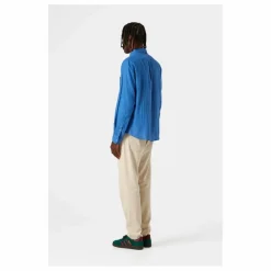 Chemise Plain Lin | Bleu