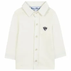 Chemise Poche Brodée | Nacre