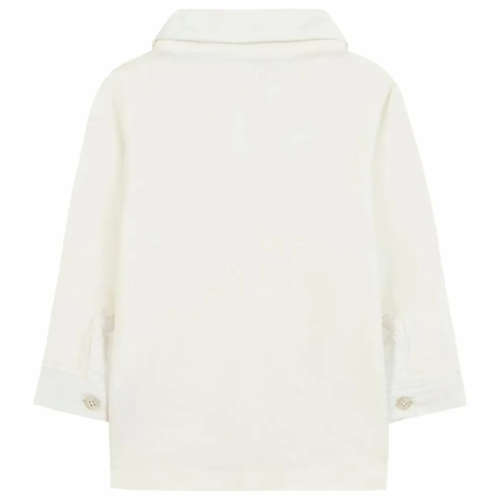 Chemise Poche Brodée | Nacre