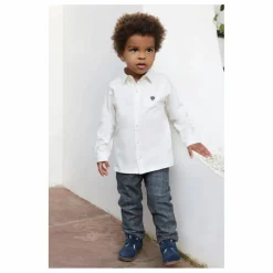 Chemise Poche Brodée | Nacre
