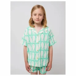 Chemise Poisson Voile de Coton Bio | Vert