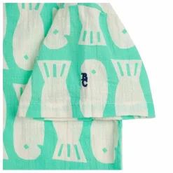 Chemise Poisson Voile de Coton Bio | Vert