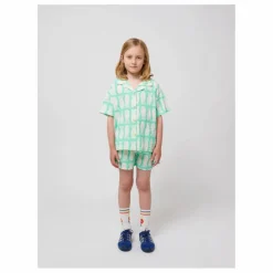 Chemise Poisson Voile de Coton Bio | Vert
