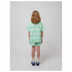 Chemise Poisson Voile de Coton Bio | Vert
