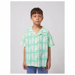 Chemise Poisson Voile de Coton Bio | Vert