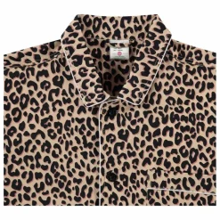 Chemise Pyjama Léopard | Beige