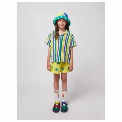 Chemise Rayée Eponge Bio | Jaune