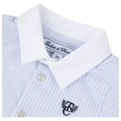 Chemise Rayures | Bleu Clair