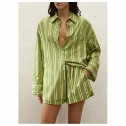 Chemise Rayures Clemente | Vert