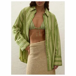 Chemise Rayures Clemente | Vert