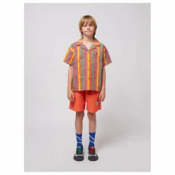 Chemise Rayures Coton Bio | Rouge