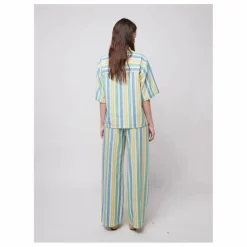 Chemise Rayures Coton Bio et Recyclé - Collection Femme | Bleu