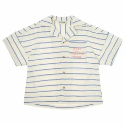 Chemise Rayures Eponge | Ecru