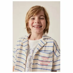 Chemise Rayures Eponge | Ecru