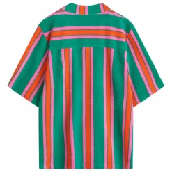 Chemise Rayures Eponge Coton Bio - Collection Femme | Vert