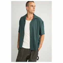 Chemise Relaxed Texturée | Vert