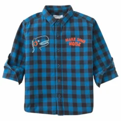 Chemise Roman | Bleu