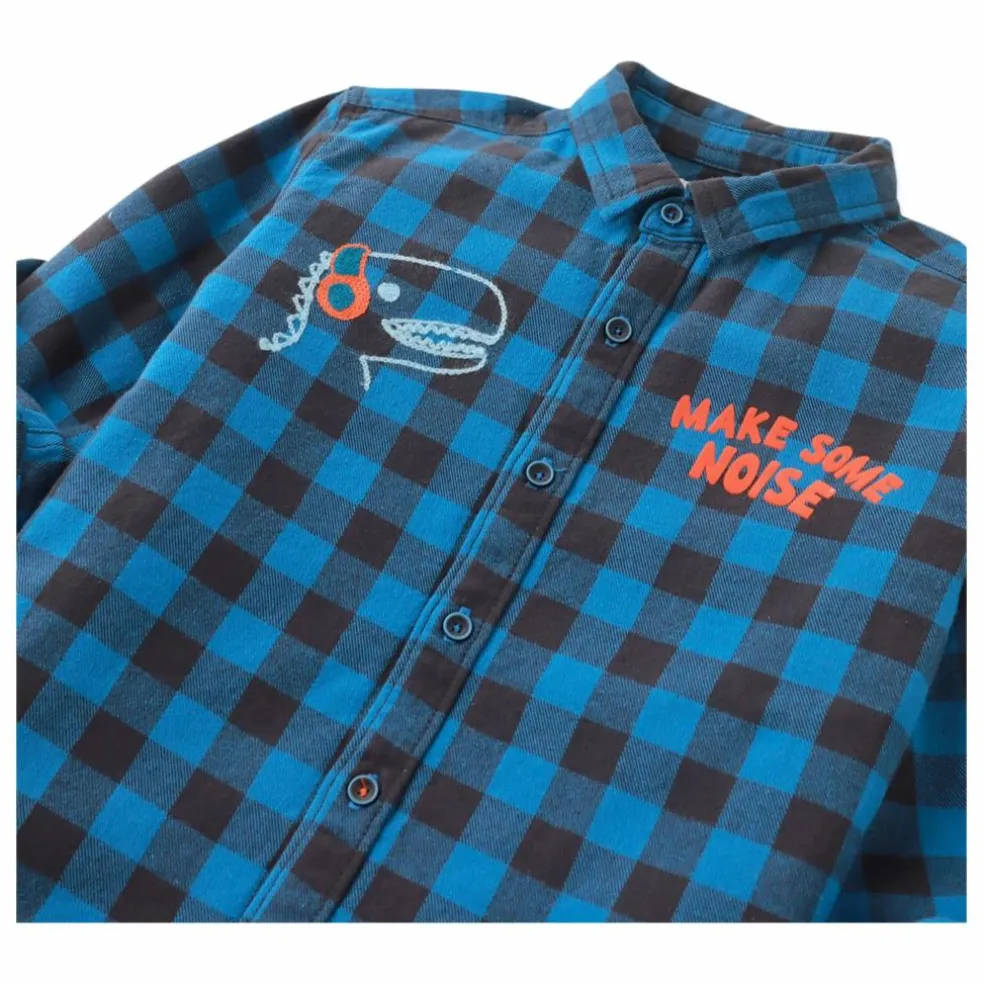 Chemise Roman | Bleu