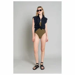 Chemise Sans Manches Laura | Noir