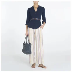 Chemise Scout Gaze de Coton | Bleu nuit
